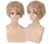 SEIZIS 2022 Cos Wig Bacialo Non Me Yusuke Igarashi Nozomu Nanashima Hayato Shinomiya Asuma Mutsumi Parrucche Cosplay Uomini Corto Parrucchino Giallo