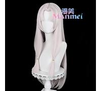 SEIZIS 2022 Cos Wig Eternal Robbery earthen Door Walnut Cos Wig Seamless Otaku Flower Weaving Otaku Luomeng Ancient Style Hair Earth yumen Style (Lotus Root Pink)