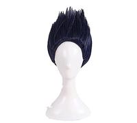 SEIZIS 2022 Cos Wig Gioco di Ruolo for Kisame Hoshigaki Parrucca Cosplay Parrucca for Capelli Sintetica Resistente al Calore Blu Scuro con Fascia