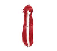 SEIZIS 2022 Cos Wig Gioco di Ruolo for Parrucche DxD del liceo Parrucca Rias Gremory Parrucca Cosplay Rossa Lunga 100 cm