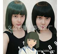 SEIZIS 2022 Cos Wig Migliaia e migliaia di Anime Giapponesi Cosplay for Trovare Un Gioco all'Ingrosso della Copertura della Testa dell'onda della Fibra dei Capelli Lisci Neri