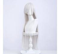 SEIZIS 2022 Cos Wig Parrucca Anime Nier Automata Cosplay Tipo A No.2 A2 Parrucca,Parrucca Lunga Dritta,Parrucca Costume di Halloween,per Halloween,Festa in Maschera,Anime Show,Evento Cosplay,Concerti