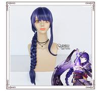 SEIZIS 2022 Cos Wig Parrucca Anime Originale Gods General Raiden Cos Elf Double Patchwork