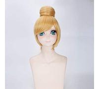 SEIZIS 2022 Cos Wig Perücke für Fasching Nachtleben CluI Party Dress Up Perücke Cosplay Perücke Disney Princess Wonderful Fairy Tinkerbell Cosplay Perücke 386
