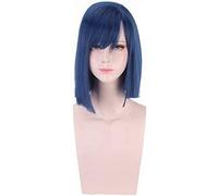 SEIZIS 2022 Cos Wig Perücke für Halloween, Mode, Weihnachtsfeier, Verkleidung, Perücke, Darling in The Franxx, 015 Berry Conscience Cos Perücke