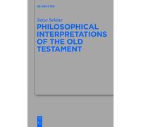 Seizo Sekine Philosophical Interpretations of the Old Testame (Copertina rigida)