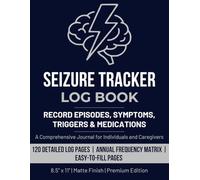 Seizure Tracker Log Book: Epilepsy Action Plan and Seizure Log | Practical Diary for Tracking Neurological Events and Recovery Periods
