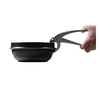 Sejong Cook Pinza in alluminio. Supporto per ciotola in ceramica bibimbap in pietra coreana, Dolsot, Ddukbaegi, frizzante. Hot Pot Holder Dimensioni 6.6 pollici, Coreano Hot Food.