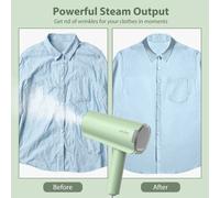 SEJOY Elettrico Appeso Pulitore A Vapore Indumento Piroscafi Ferro per Viaggi a Casa Rimozione degli Acari Palmare Piroscafo Indumento Stiratura Vestiti