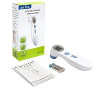 SEJOY Termometro Febbre Infrarossi Professionale, Misuratore Frontale Digitale, Termoscanner a Distanza per Bambini/Adulti/Neonati, Pistola Laser Temperatura Corporea, Termometri Digitali Schermo LCD