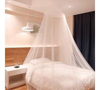 Sekey 60x220x850cm Zanzariera per letto singolo e doppio, 1 ingresso, in rete, con zanzariera, facile e veloce da installare