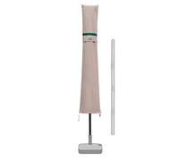 Sekey Copertura Protettiva per Ombrellone (Diametro 2-3.5m), Copertura per Ombrellone da Giardino Impermeabile, 100% Poliestere, Cachi, 190*30/50CM
