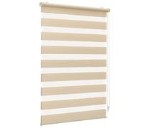 Sekey Doppia tenda a rullo, fissaggio senza fori, per finestre, doppia tenda a rullo, larghezza 90 cm, protezione solare, 90 x 130 cm, colore: giallo