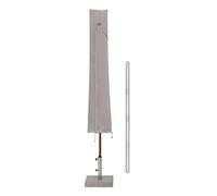 Sekey Ombrellone Copertura, 190×30/50 cm, Grigio chiaro