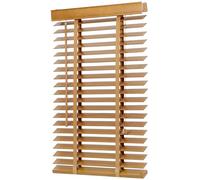 Sekey Persiana in legno, 50 mm, in vero legno, personalizzabile, 110 x 250 cm, faggio