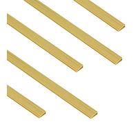 Sekey Profilo di copertura per recinzioni in PVC, 5 pezzi x 1 m, accessori di protezione per protezione privacy in PVC, 1 m, radice, set da 5 pezzi, bambù