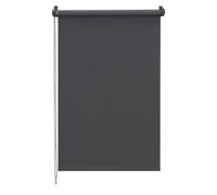 Sekey Tenda a rullo oscurante, senza fori, Klemmfix, larghezza 80 cm, protezione dal calore e protezione solare, montaggio a parete, per finestre e porte, 80 x 220 cm, grigio