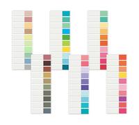 Sekfpnk 1200 strisce adesive, piastra di supporto con scala, linguette di indice facili da scrivere, adatte per contrassegnare le pagine, come etichette e per tutto ciò che deve essere contrassegnato