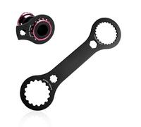 Sekfpnk Centerlock, strumento nero Centerlock, disco freno in lega di alluminio BB44+BB46 2 in 1, strumento di stoccaggio per biciclette, adatto per riparazioni di biciclette (nero)