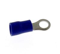 SeKi 14016 - Terminali ad anello isolati, M4, 1,5-2,5 mm, 25 pezzi, colore: Blu