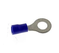 SeKi 14018 - Terminali ad anello isolati, M6, 1,5-2,5 mm, 25 pezzi, colore: Blu