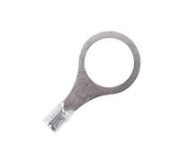 SeKi 14038 - Terminali ad anello, 1,5-2,5 mm, M10, 25 pezzi, colore: Argento