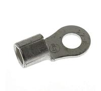 SeKi 14058 - Terminali ad anello, 16-25 mm, M8, 25 pezzi, colore: Argento