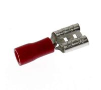 SeKi 14144 - Spine piatte 0,5-1,5 mm, 0,8x6,4, 25 pezzi, colore: Rosso