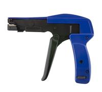 SeKi 17415 Pinza per fascette stringicavi, forza di serraggio regolabile per serraggio e taglio, adatta per fascette da 2,2 mm a 4,8 mm