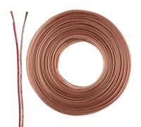 Seki 311759 cavo per altoparlante, 2 X 0,75 mm², 50 m trasparente