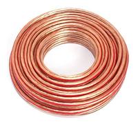 Seki 311985 cavo per altoparlante, 2 X 2,5 mm², 10 m trasparente - NUOVO