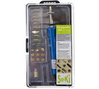 SeKi 313574 - Kit pirografico per saldatore, colore: Blu