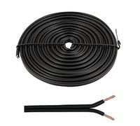 SeKi 5m Cavi per altoparlanti 2x 4mm² Nero Cavo audio Cavo box