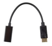 SeKi 85115 - Adattatore DisplayPort a HDMI, 4 K, contatti dorati, presa HDMI a D