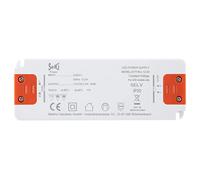 SeKi Alimentatore LED L-30-12 - 12 V - 2,5 A - 30 W; driver LED - Trasformatore, alimentatore - Driver - Trasformatore, bianco, 30 Watt (2,5 A)