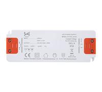 SeKi Alimentatore LED L-50-24 - 24 V - 2,08 A - 50 W; driver LED - Trasformatore - Alimentatore - Driver - Trasformatore, bianco, 50 Watt (2,08 A)