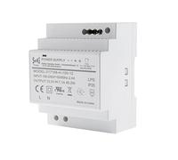 SeKi Alimentatore di rete per guida DIN H-100-12 - 12 V - 7,1 A - 85 W DIN Rail - alimentatore per guida DIN 85 Watt (7,1 A)