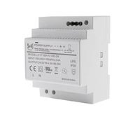 SeKi Alimentatore su guida DIN H-100-24 - 24 V - 4 A - 96 W guida DIN - Alimentatore su guida DIN