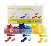 SeKi Assortimento di 120 pezzi da 0,50 mm² - 6,0 mm² + connettori piatti abbinati; connettori per cavi per auto