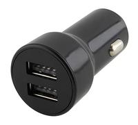 SeKi Caricabatterie USB per accendisigari, doppio USB, mini 3,1 A, ricarica rapida, compatibile con Apple iPhone, Samsung Galaxy, Nokia, Xiaomi, Google Pixel, LG, Huawei