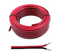 SeKi Cavo per altoparlante, 2 x 0,50 mm2, 10 m, rosso/nero, CCA