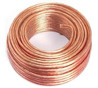 SeKi Cavo per altoparlante, 2 x 2,50 mm2, 25 m, trasparente, CCA