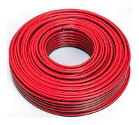 SeKi Cavo per altoparlante, 2 x 2,50 mm2, 50 m, rosso/nero, CCA