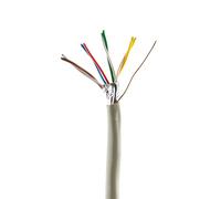 SeKi Cavo telefonico 4 x 2 x 0,6 mm, J-Y (ST) Y 25 m, rotondo, per montaggio a incasso, linea di installazione della telecomunicazione, 8 fili