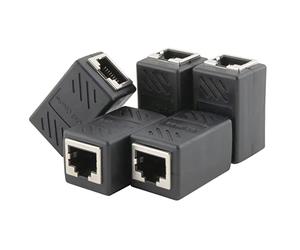 SeKi Connettore LAN RJ45 schermato; connettore per cavo Ethernet patch ethernet, adattatore LAN per cavo LAN, cavo di rete, rete Coupler per Cat 8, Cat7, Cat6a, Cat5e, Cat5