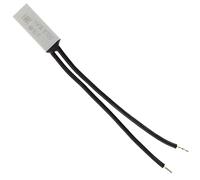 SeKi Interruttore di temperatura 50° 250V 5A; NO = normalmente aperto/"chiuso"; limitatore di temperatura, interruttore termico, protezione termica, regolatore di temperatura