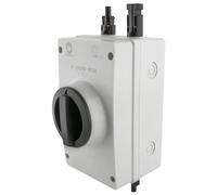 SeKi Interruttore solare DC a 4 poli, PV, 32 A, 1500 V, connettore con connettori compatibili con MC4, interruttore di protezione IP66, impermeabile