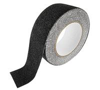SeKi Nastro antiscivolo nero, 50 mm x 10 m, nastro di sicurezza antiscivolo per scale, gradini, piastrelle, rampe, scale o pavimenti; nastro antiscivolo autoadesivo