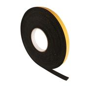 SeKi Nastro sigillante in EPDM autoadesivo, 15 x 2 mm, 10 m, nero