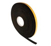 SeKi Nastro sigillante in EPDM autoadesivo, 15 x 5 mm, 10 m, nero